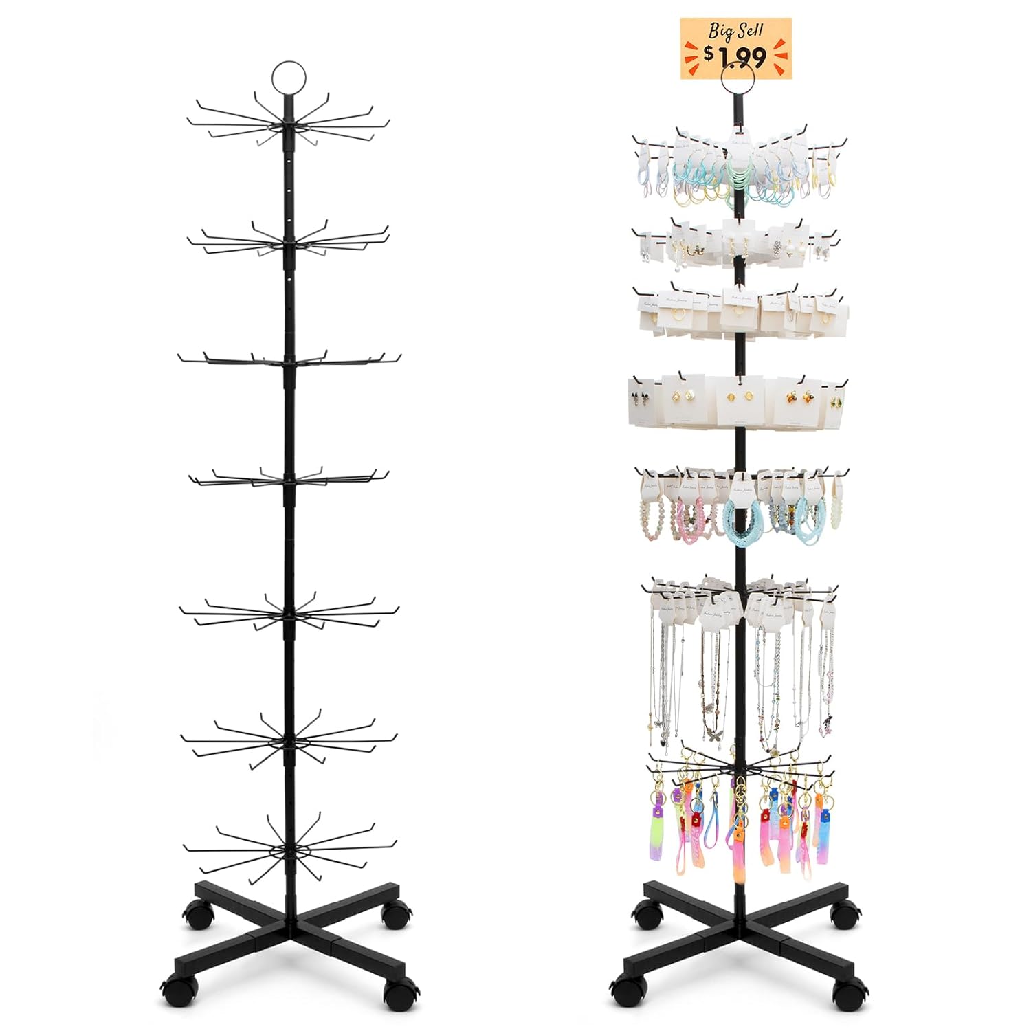 ANBOXIT Retail Display Stand, Rotating Display Rack